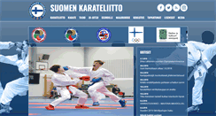 Desktop Screenshot of karateliitto.fi