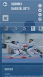 Mobile Screenshot of karateliitto.fi